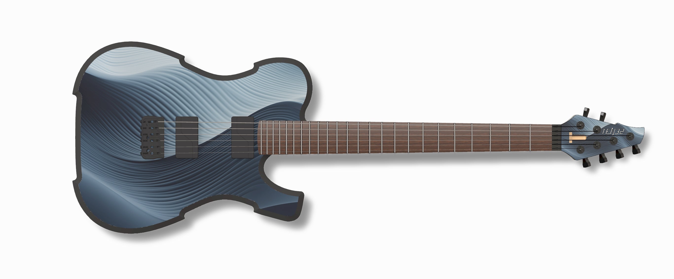 Bolt-On Modular Aluminum Guitar Tops